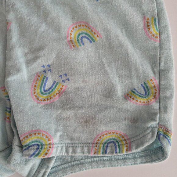 PLAY bundle girls rainbow cat & jack shorts sizes xs and medium - Picture 12 of 14